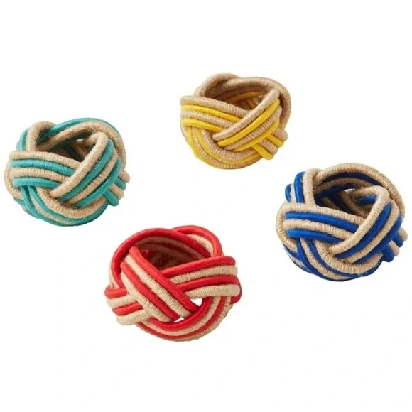 The Pioneer Woman Wrapped Braid Napkin rings - Picture 3 of 3